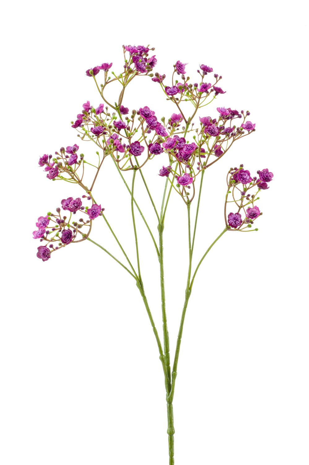 Corona de paniculata artificial AGATHA, violeta, Ø17cm