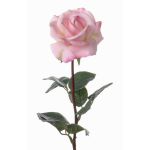 Rosa artificial AMELIE, rosa, 70cm, Ø8cm