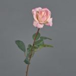 Rosa artificial AMELIE, rosa, 70cm, Ø8cm