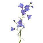 Rama de campanilla artificial GISELA, azul, 65cm, Ø1-4cm