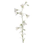 Rama de campanilla artificial GISELA, blanco, 65cm, Ø1-4cm