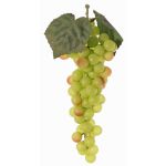 Racimo de uvas artificial CANDELA, verde, 30cm, Ø10cm