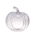Terrario de plantas de cristal KADINA, forma de calabaza, transparente, 28cm, Ø28cm
