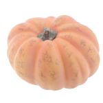 Calabaza mandarina decorativa ORIKIDA, naranja, 13 cm