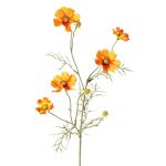 Rama decorativa de caléndula artificial PONGAU, naranja, 70cm, Ø5-7cm