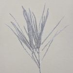 Rama de cedro artificial THEOBALD, brillo, plata, 60cm