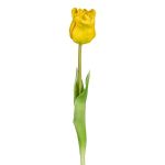 Flor artificial tulipán papagayo DOVLE, amarillo, 45 cm
