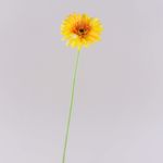 Flor artificial gerbera TEUDELINDE, naranja, 55 cm, Ø 8 cm