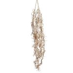 Tillandsia Usneoides DNISTER artificial sobre varilla, dorada, 100 cm
