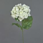 Hortensia artificial MONA, crema, 70cm, Ø16cm