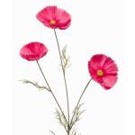 Rama decorativa cosmos BRALTO, rosa, 80 cm