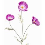 Rama decorativa caléndula BRALTO, lila, 80 cm