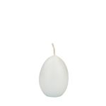Velas para huevos de Pascua LEONITA, blancas, 6 cm, 4,5 cm, 7 h - Fabricadas en Alemania