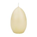 Velas de Pascua LEONITA, crema, 12 cm, 8 cm, 40 h - Fabricadas en Alemania