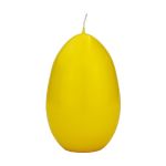 Velas de Pascua LEONITA, amarillo, 12 cm, 8 cm, 40 h - Fabricadas en Alemania