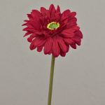 Gerbera artificial QIUDONG, roja, 50cm