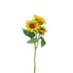 Rama de girasol artificial LINGYAN, amarillo, 35cm