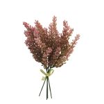 Ramo de erica artificial LINGXIN, fucsia, 25cm