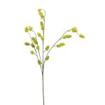 Rama de lúpulo artificial SHUOLIAN con flores, verde-amarillo, 90cm
