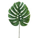 Hoja de filodendro artificial Monstera Deliciosa JIAYAN, 45cm