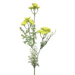 Rama de achillea artificial YISUAN, amarillo, 50cm