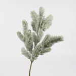 Rama de abeto de plástico THOMAS, nevado, 55cm