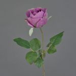 Flor artificial rosa POPI, violeta-verde, 55 cm, Ø 7 cm