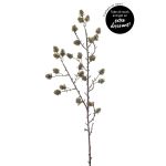 Rama artificial de pino ALVERIC con piñas, verde, 85 cm