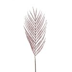 Hoja de palmera areca artificial RYLAN con purpurina, rosa, 90 cm