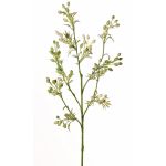 Rama artificial de mirto PALKA con bayas, verde y blanco, 65 cm