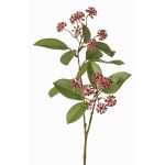 Rama de cornejo artificial PANGO con brotes, rosa palo, 70cm, Ø7cm