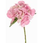 Hortensias artificiales CHIDORI, rosa crema, 30 cm, Ø 13 cm