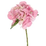 Hortensias artificiales CHIDORI, rosa crema, 30 cm, Ø 13 cm