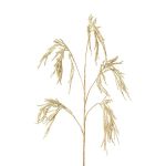 Rama artificial de arroz TROMLE con espigas, colgante, crema-dorado, 120 cm