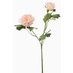 Rama decorativa ranúnculo FLORANCE, rosa salmón, 45 cm