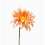 Gerbera artificial BILFON, melocotón, 50cm