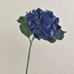 Flor artificial hortensia GUNILLA, Eco Collection, azul real, 60 cm, Ø 12 cm