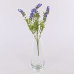 Lavanda de plástico ALEENA en vara de fijación, lila, 35cm