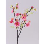 Rama de cerezo artificial SOEY con flores, rosa-fucsia, 45cm, Ø2-4,5cm