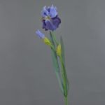 Iris artificial ALYSSA, azul, 70cm, Ø13cm