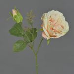 Mini rama de rosa artificial JUDY, naranja, 35cm, Ø8cm