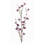 Rama Callicarpa americana artificial LARINA, con bayas, violeta, 70cm