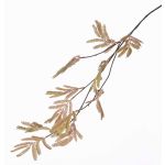 Rama de cedro artificial ERRIS, amarillo-rojo, 85cm