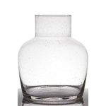 Jarrón con burbujas GRACIE, transparente, 26cm, Ø22cm