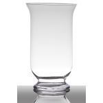 Jarrón de mesa de cristal LEA EARTH, transparente, 25cm, Ø15cm