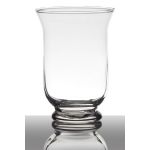 Porta velas ANASTASIYA, vidrio, transparente, 20cm, Ø14cm