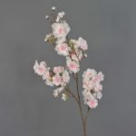 Rama de cerezo ornamental japonés artificial RUKIA con flores, rosa, 90cm