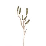 Rama de árbol del cepillo sintética HEMES con frutas, verde, 60cm