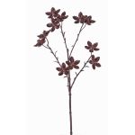 Rama de anís estrella de plástico DELANO con frutas, marrón, 60cm