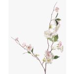 Rama de melocotón artificial CAMILLES, rosa-blanco, 80cm